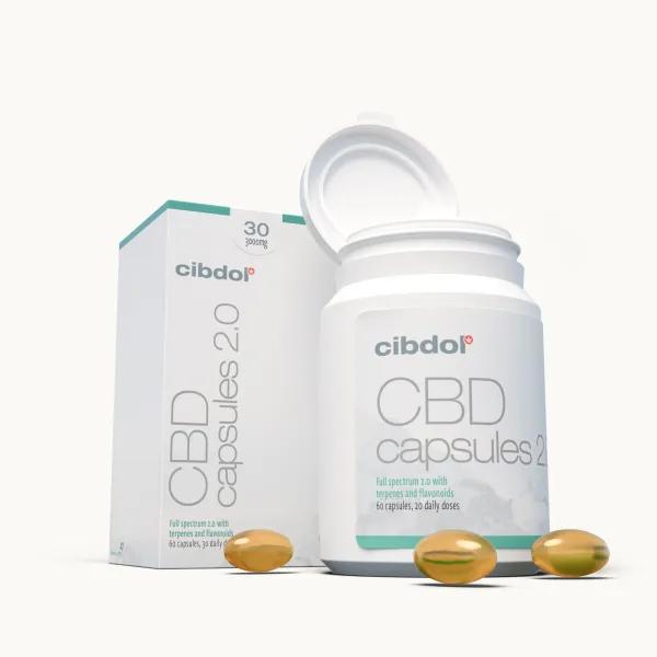 Cápsulas CBD 30 %