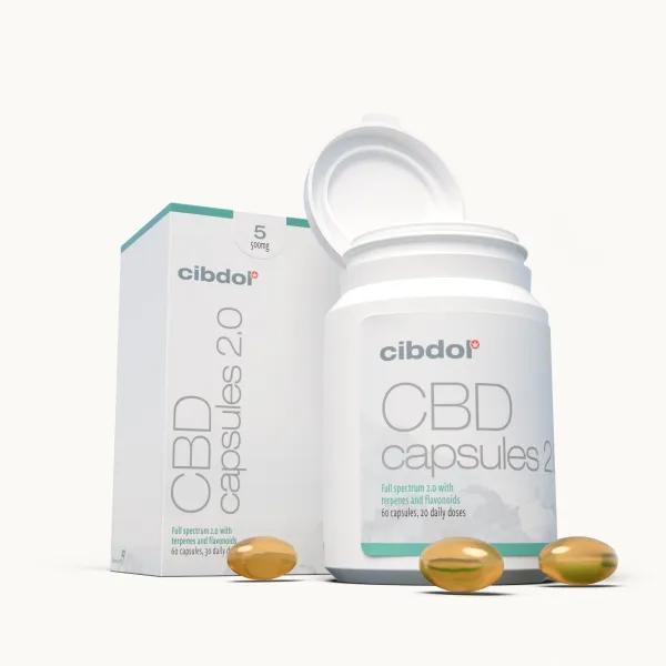Cápsulas CBD 5 %