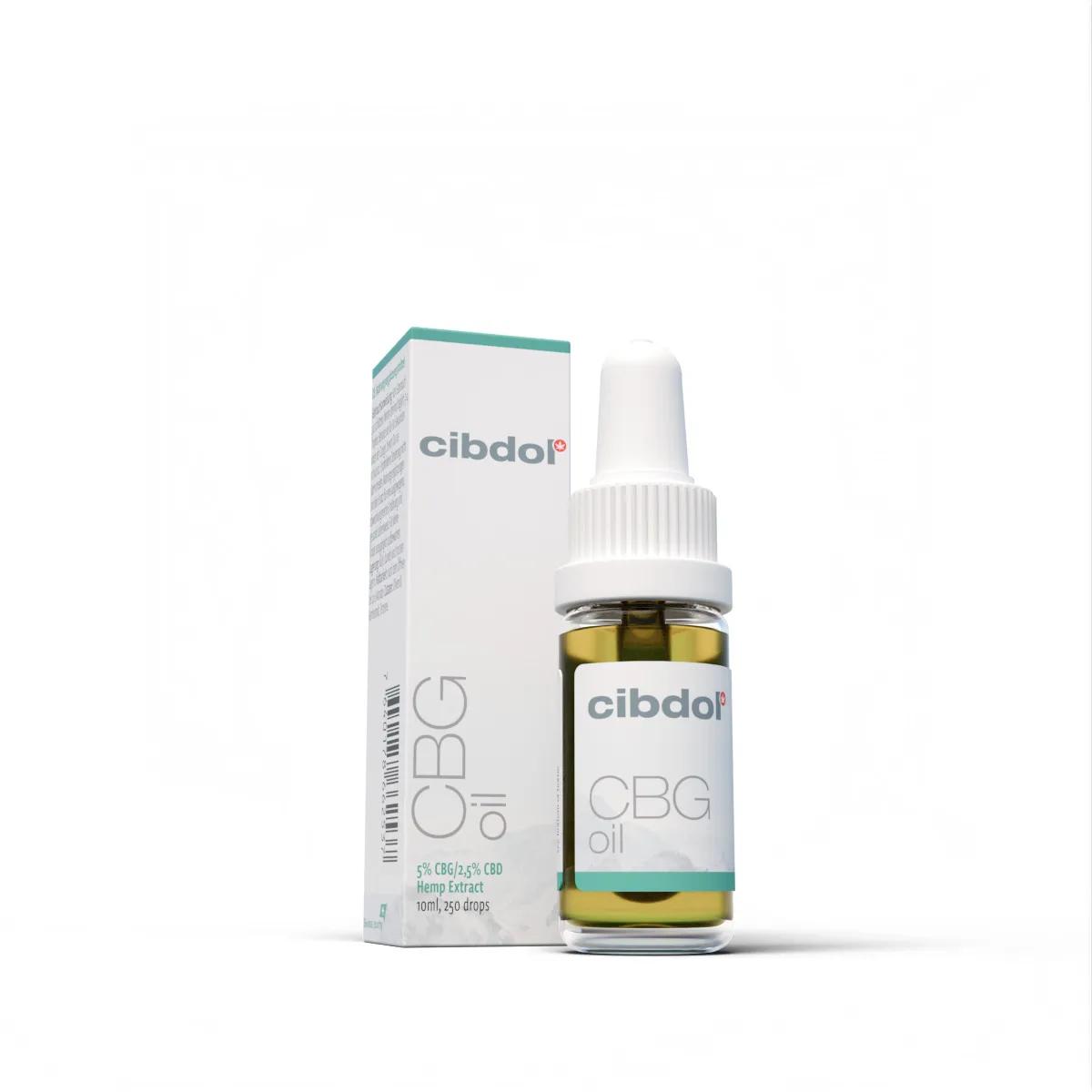 Óleo de CBG 5% + CBD 2,5%