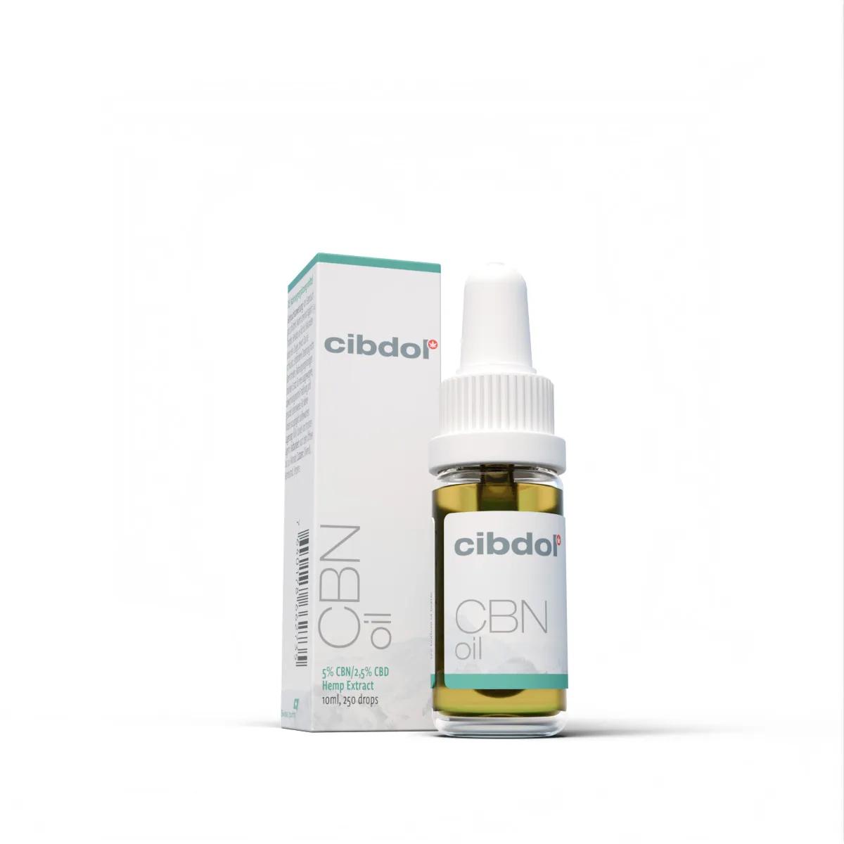 Óleo de CBN 5% + CBD 2,5% Cibdol